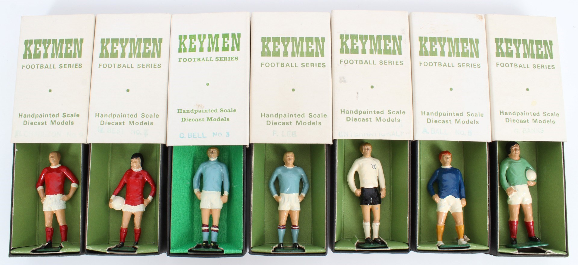 Lot 2839 - Keymen Football Series lead figures