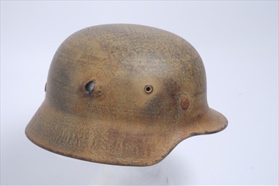 Lot 673 - Second World War Nazi Wehrmacht  M40 Pattern steel helmet