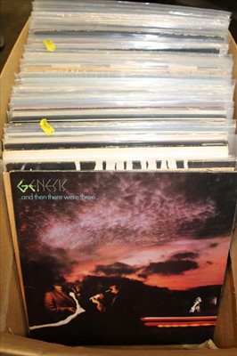 Lot 1770 - Group of 66 LP records including Genesis, Magnum, Pat Benator and Nick Lowe