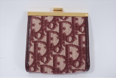Dior Vintage Silk Scarf Wristlet Bag