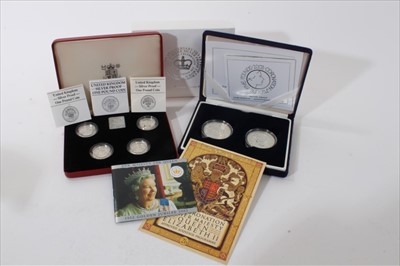 Lot 436 - G.B. The Royal Mint mixed silver proof sets to include 'The Royal Celebration'