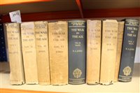 Lot 2512 - Books: Raleigh (And Jones) The War in The Air,...