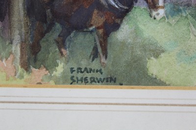 Lot 1091 - Frank Sherwin - watercolour - Dalham