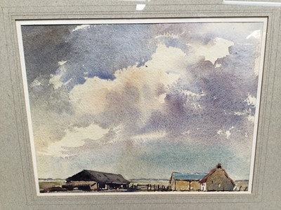 Lot 78 - F. J. Savage - watercolours, pair of landscapes.