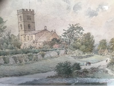 Lot 29 - D A Greatorex (mid 20th century) watercolour - Buckland, Gloucestershire