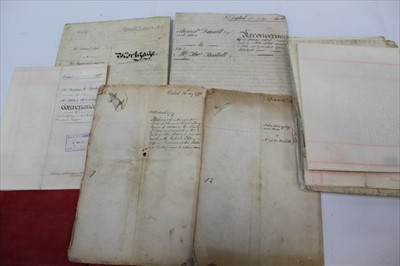 Lot 1270 - 18th/19th century indentures relating to Halstead/Gt Cornard