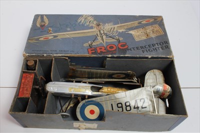 Lot 1398 - Frog Interceptors Fighter Mark IV in original box