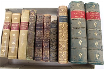 Lot 1287 - Excursions in the County of Essex, 2 Volumes, London 1818, decorative leather bindings, together with Excursions in the County of Suffolk, two volumes 1818-1819, also repeat of Volume II, Excursion...