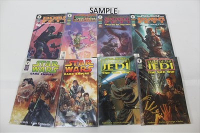 Lot 1247 - Selection of DC Comics, including X Men, Sovereign Seven and others (3 boxes)