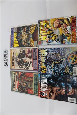 Lot 1249 - Selection of Batman, X Men and other comics and hardback books together with Spider-Man and others (3 boxes)