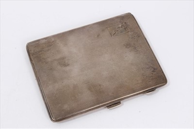 Lot 276 - Silver cigarette case