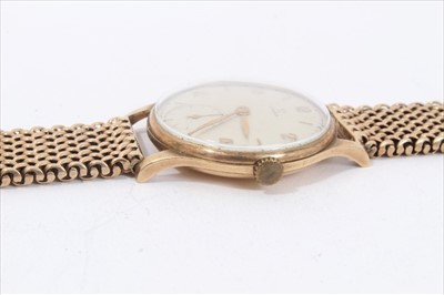 Lot 277 - Gentlemen’s 9ct gold Omega wristwatch