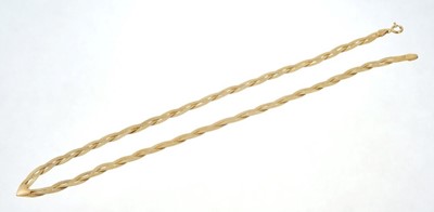 Lot 542 - Gold necklace