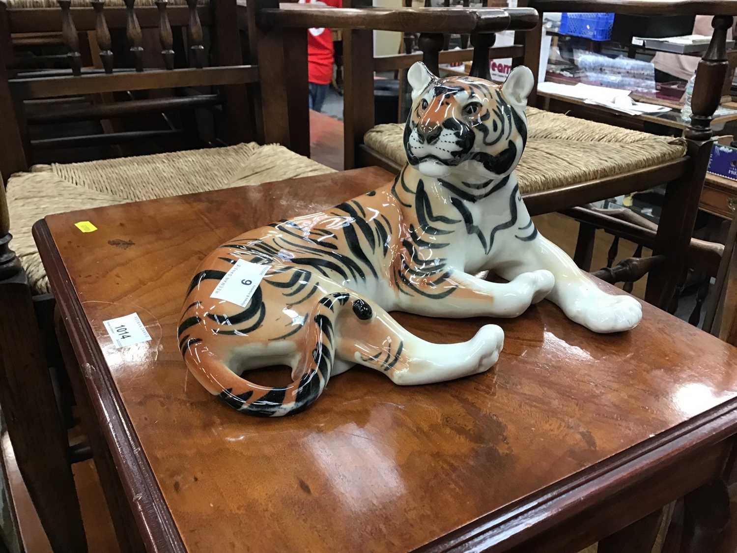 Lot 6 - Russian porcelain tiger