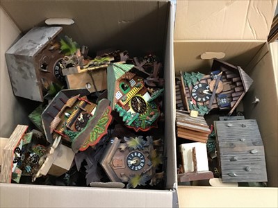 Lot 503 - Extensive collection of cuckoo clocks