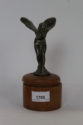 Lot 1705 - 1920s Rolls Royce spirit of ecstasy car mascot