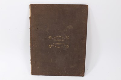 Lot 803 - Folio of 32 etchings by Simon Frederick Every, published 1830s Every was born in 1804 in Derbyshire, son of Sir Henry Every, Bart. He immigrated to New Zealand in 1856, where he continued as as art...