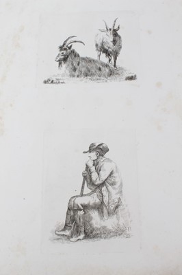 Lot 803 - Folio of 32 etchings by Simon Frederick Every, published 1830s Every was born in 1804 in Derbyshire, son of Sir Henry Every, Bart. He immigrated to New Zealand in 1856, where he continued as as art...