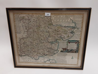 Lot 650 - Emanuel Bowen after John Gibson - late 18th century map of Essex