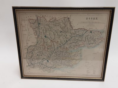 Lot 657 - Small group of 18th/19th century Essex maps