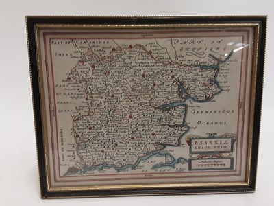 Lot 657 - Small group of 18th/19th century Essex maps