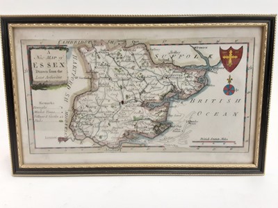 Lot 657 - Small group of 18th/19th century Essex maps