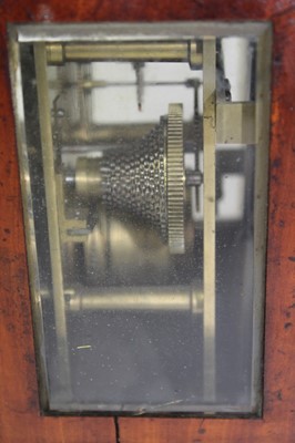 Lot 651 - A fine Parkinson & Frodsham library clock