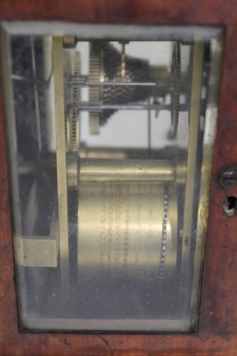 Lot 651 - A fine Parkinson & Frodsham library clock