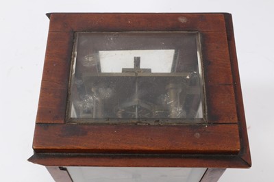 Lot 651 - A fine Parkinson & Frodsham library clock