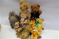 Lot 2850 - Teddy Bears selection - various sizes -...