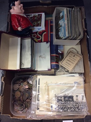 Lot 439 - Group of ephemera and coins