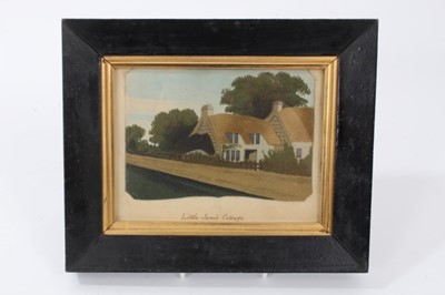 Lot 713 - 19th century Isle of Wight sand picture