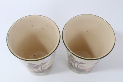 Lot 137 - A pair of MacIntyre vases