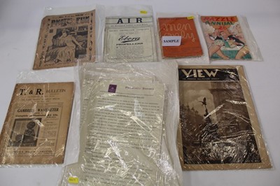 Lot 395 - Collection of newspapers and no1 magazines etc