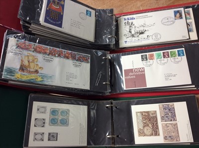 Lot 410 - Three albums of First day covers