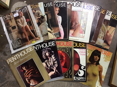 Lot 415 - Penthouse magazines