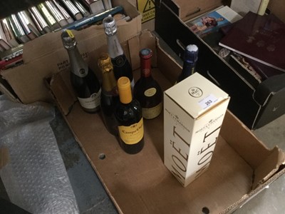 Lot 263 - Bottles of alcohol to include Moët & Chandon champagne