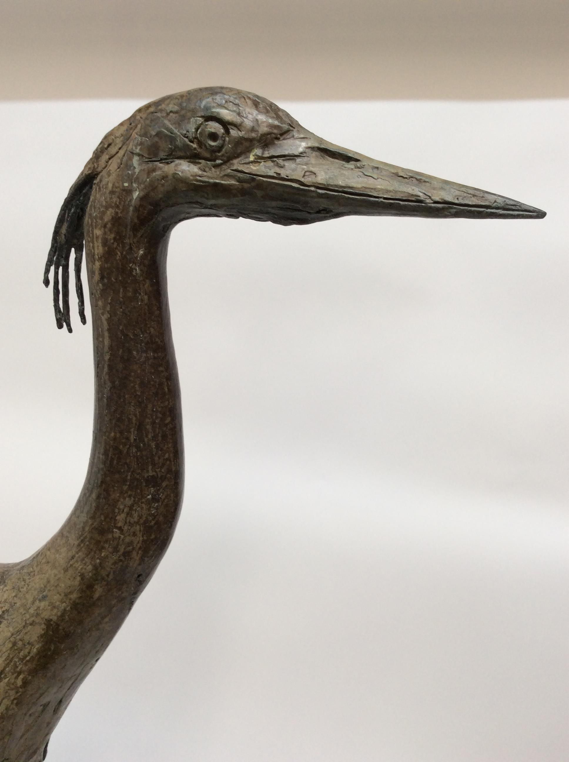 Lot 841 *Laurence Broderick (b. 1935) bronze Heron