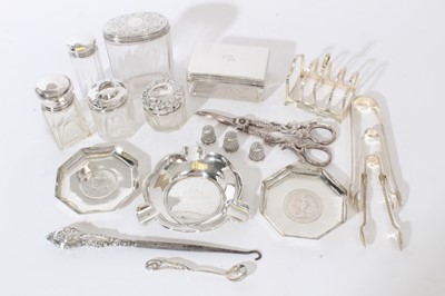 Lot 348 - Selection of miscellaneous silver.