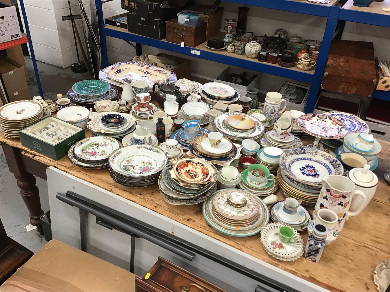 Lot 12 - Large collection of 19th and 20th century ceramics