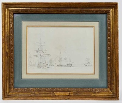 Lot 1020 - John Constable (1776-1837) pencil drawing