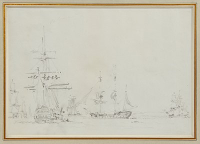 Lot 1020 - John Constable (1776-1837) pencil drawing