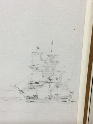 Lot 1020 - John Constable (1776-1837) pencil drawing