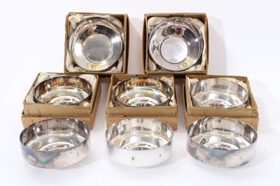 Lot 204 - Eight contemporary silver serving bowls