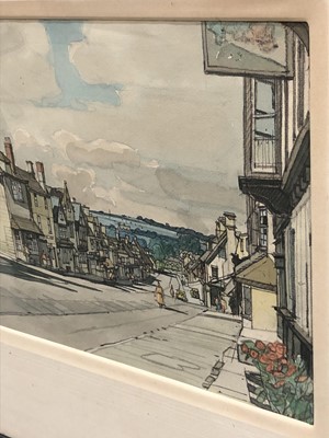 Lot 969 - *Leonard Squirrell (1893-1979) watercolour - Burford
