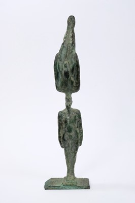 Lot 790 - Laurence Edwards (1967) - bronze sculpture with verdigris patination – ‘Astral IV’ 42cm