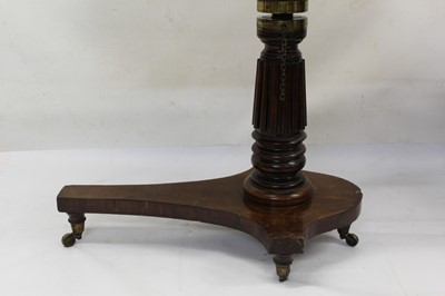 Lot 858 - Early Victorian mahogany patent reading table