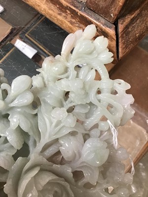 Lot 832 - Fine quality modern jade carving