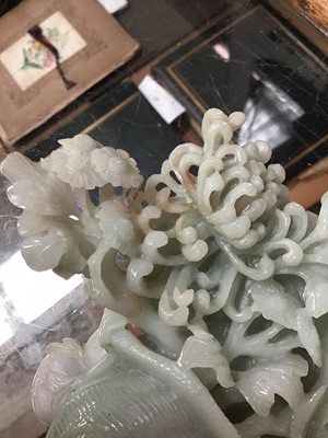 Lot 832 - Fine quality modern jade carving