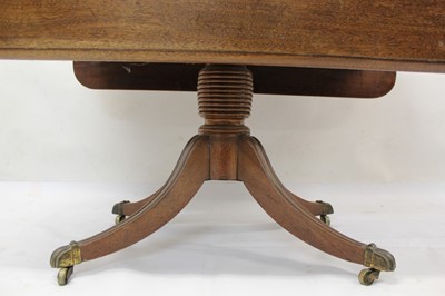 Lot 852 - Regency mahogany sofa table